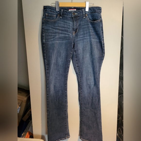 Tommy Hilfiger Blue Denim Jeans Bootcut, Size 8 (32x31) - Picture 2 of 6